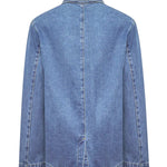 Chaqueta Algodón Mujer Lime Azul Rockford