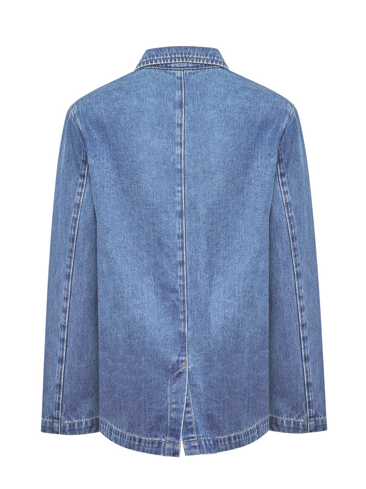 Chaqueta Algodón Mujer Lime Azul Rockford