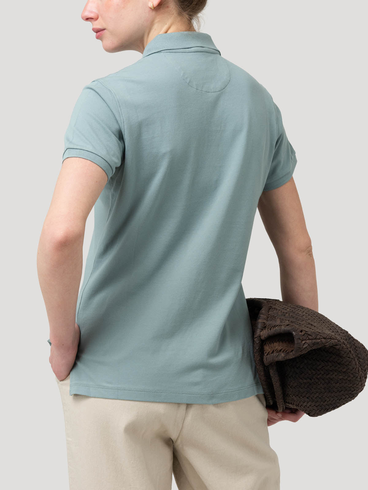 Polera Algodón Mujer Sandie Celeste Rockford