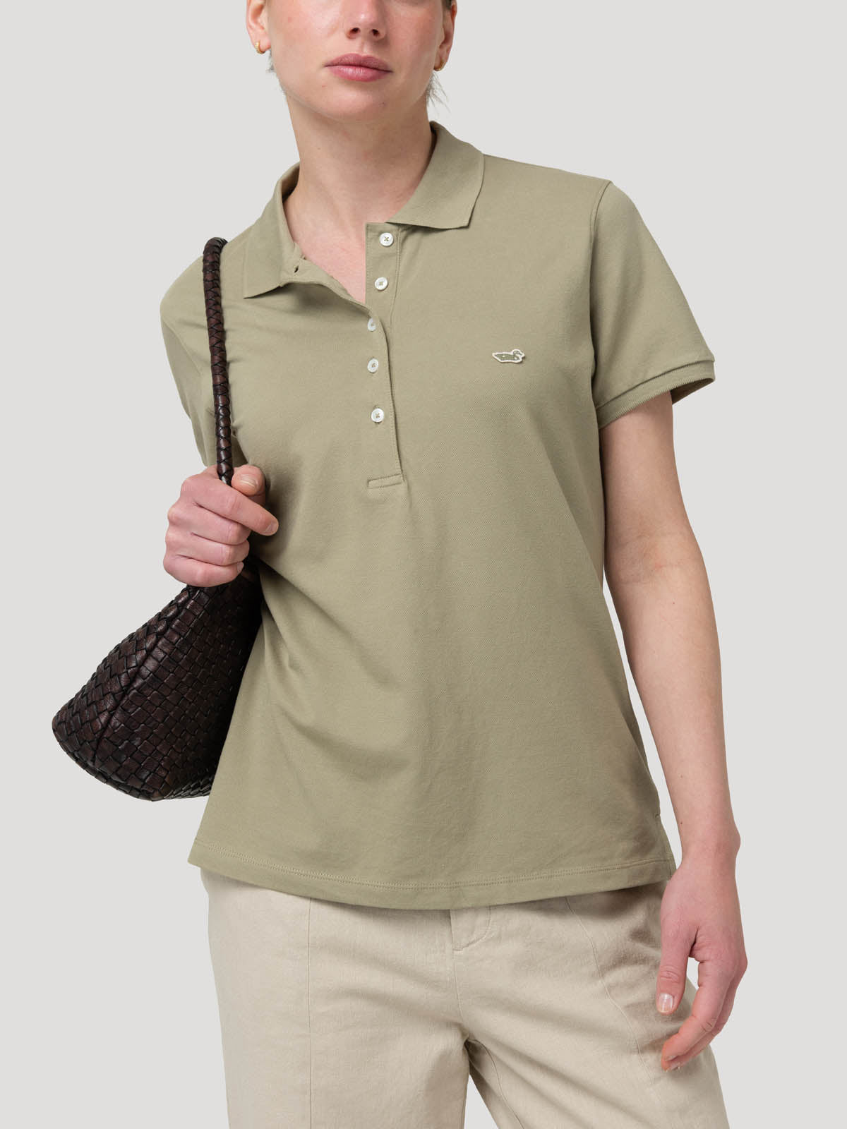 Polera Algodón Mujer Sandie Verde Rockford