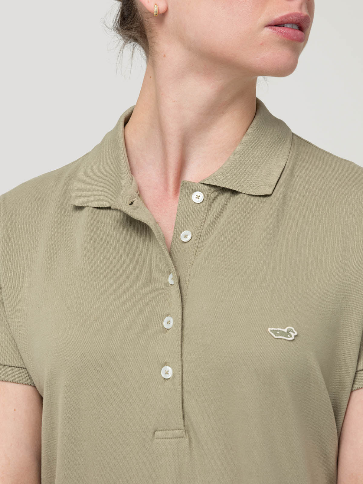 Polera Algodón Mujer Sandie Verde Rockford