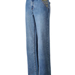 Jeans Algodón Mujer Fitz Azul Rockford