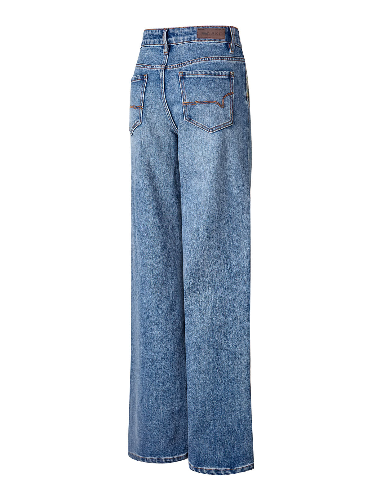 Jeans Algodón Mujer Fitz Azul Rockford