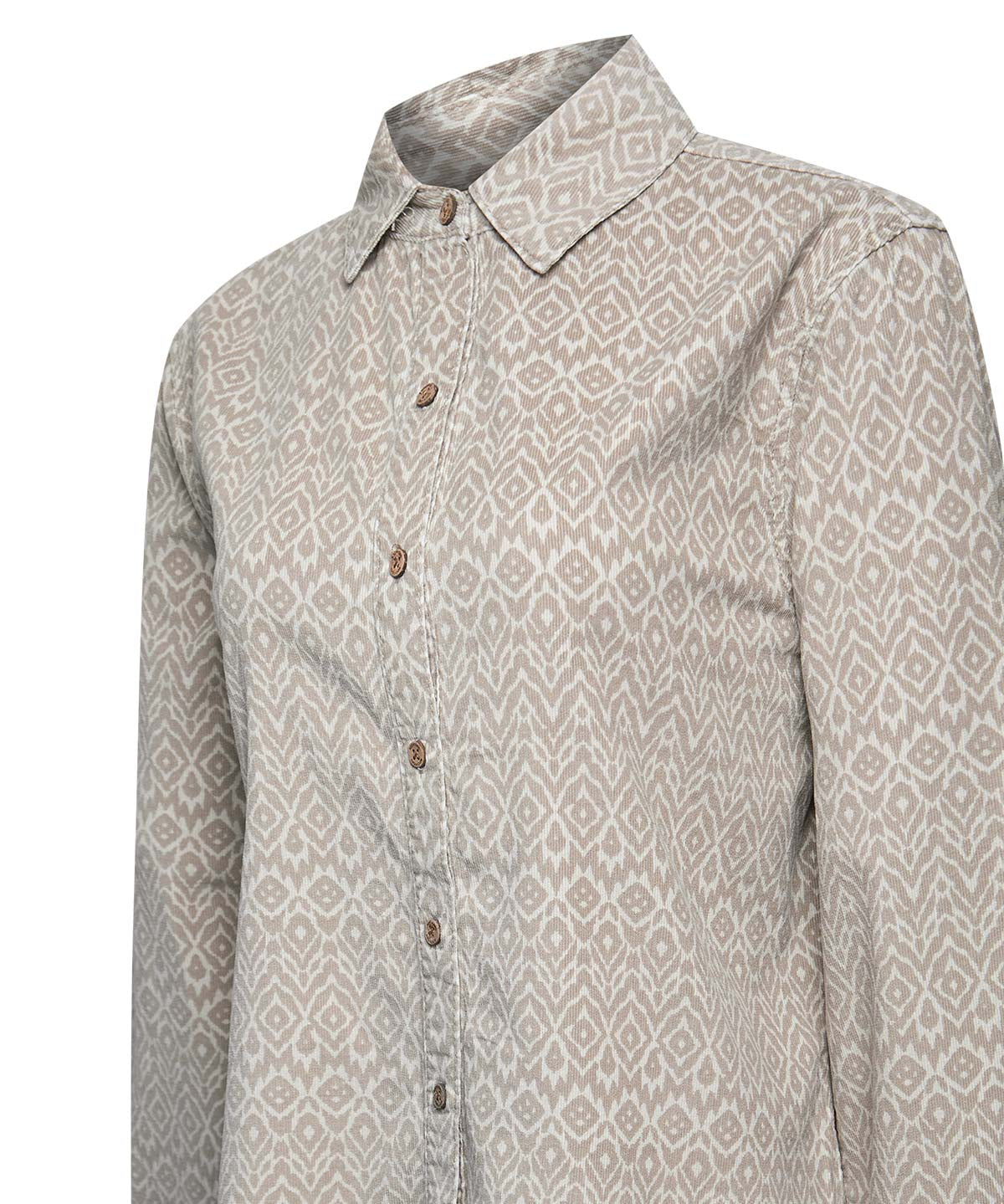 Blusa Algodón Mujer Genario Beige Rockford
