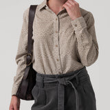 Blusa Algodón Mujer Genario Beige Rockford