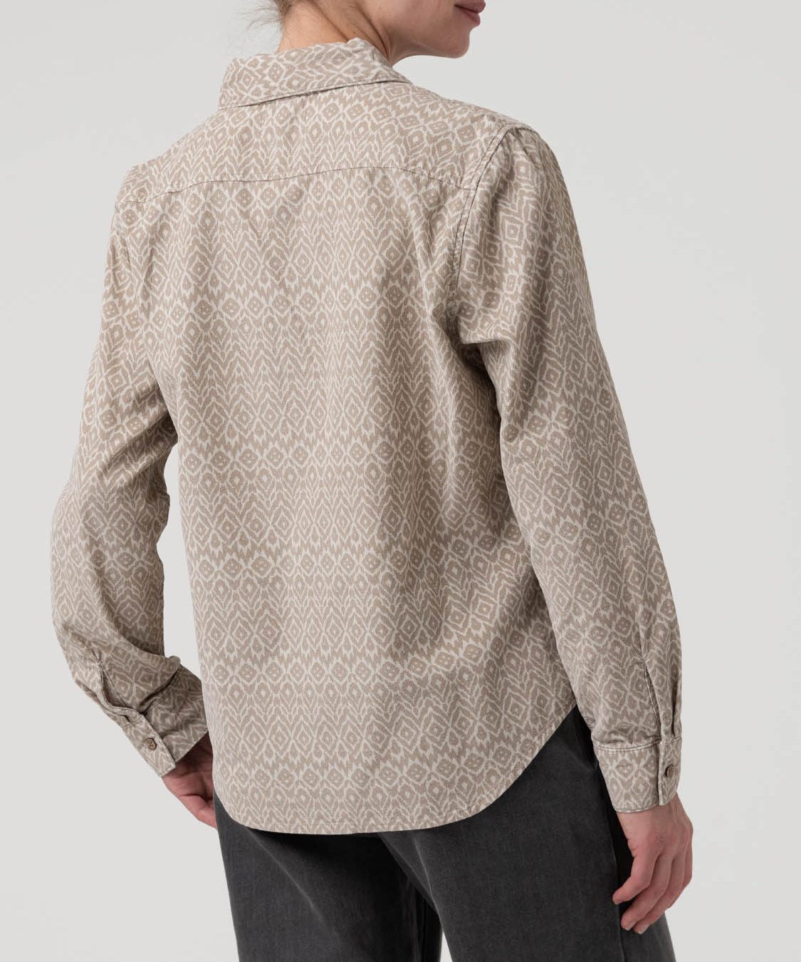 Blusa Algodón Mujer Genario Beige Rockford