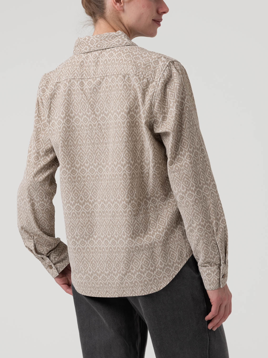 Blusa Algodón Mujer Genario Beige Rockford