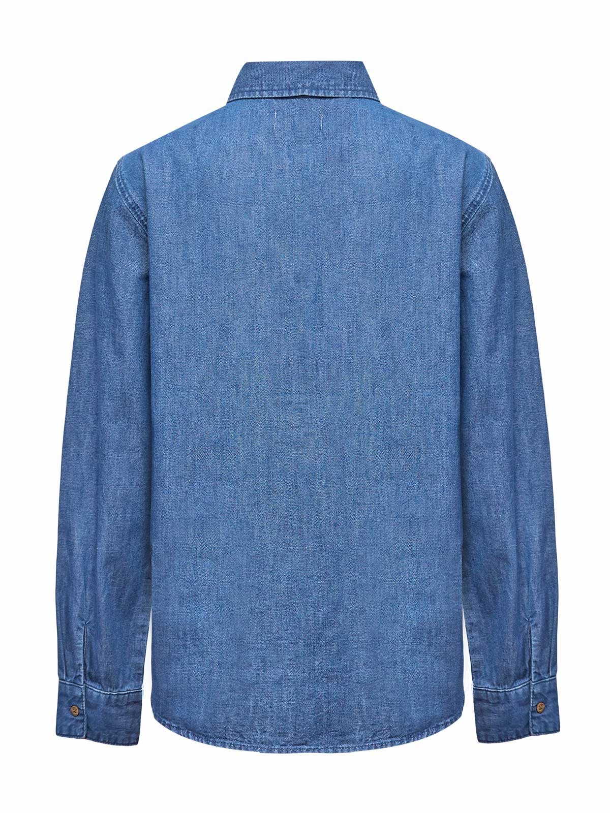 Blusa Algodón Mujer Blume Azul Rockford