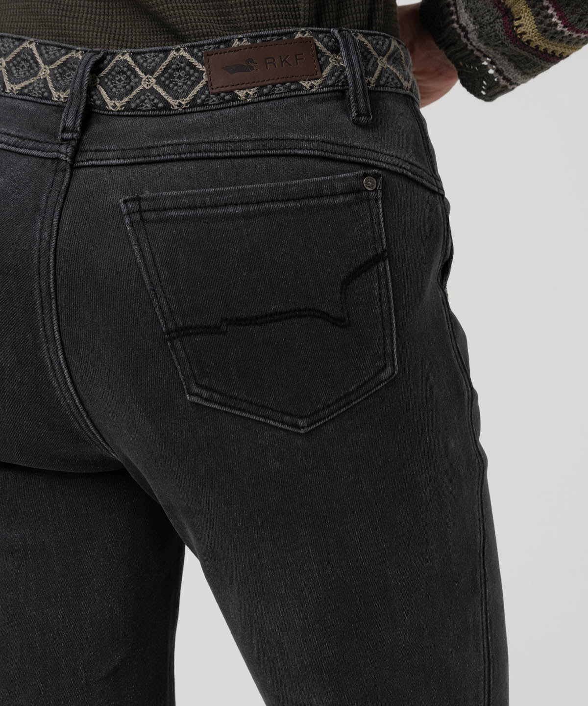 Jeans Algodón Mujer Eclipse Gris Rockford