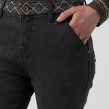 Jeans Algodón Mujer Eclipse Gris Rockford