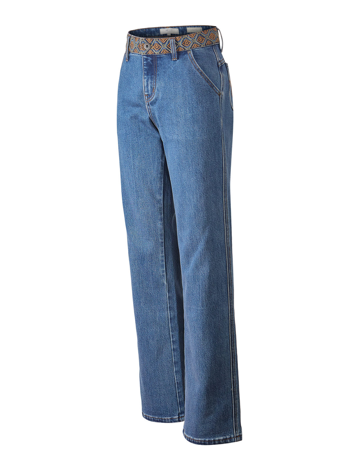 Jeans Algodón Mujer Eclipse Azul Rockford