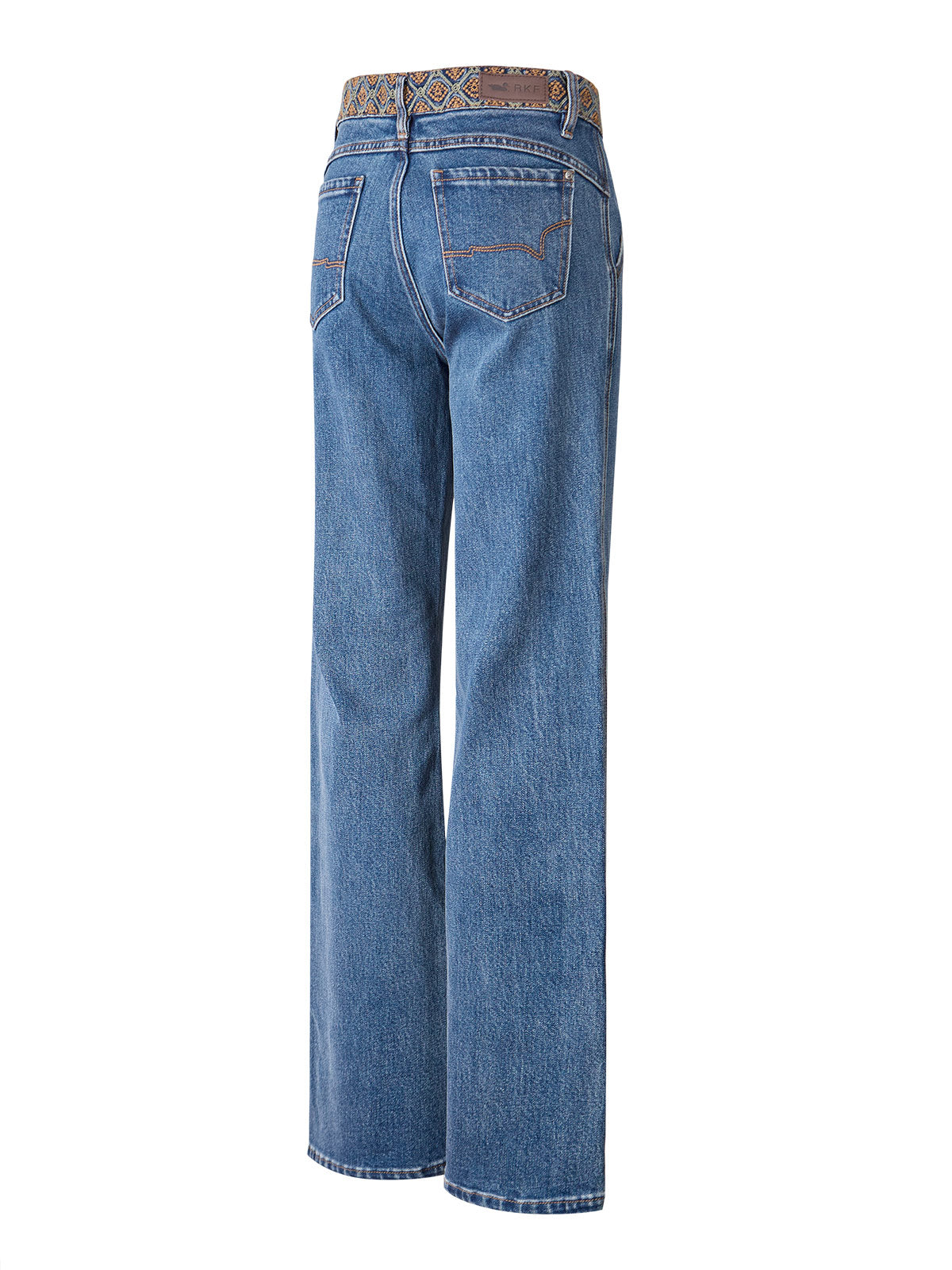 Jeans Algodón Mujer Eclipse Azul Rockford