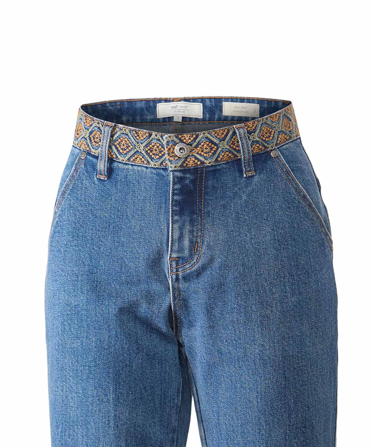 Jeans Algodón Mujer Eclipse Azul Rockford