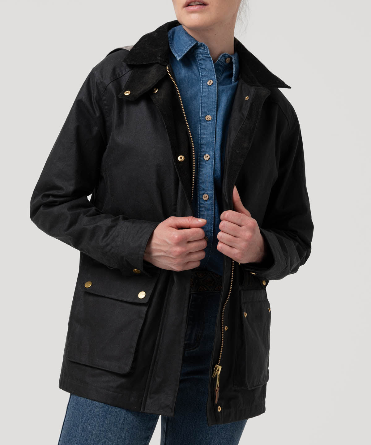 Chaqueta Algodón Mujer Baikal Petróleo Rockford