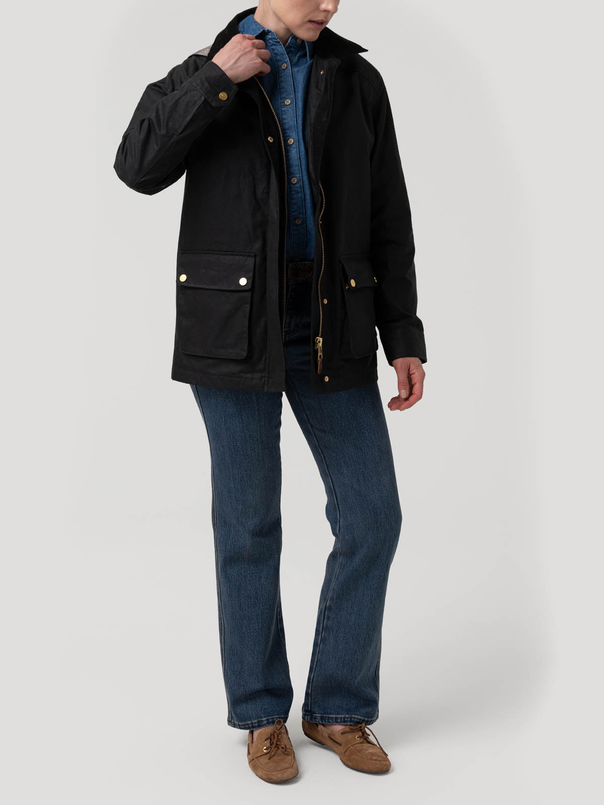 Chaqueta Algodón Mujer Baikal Petróleo Rockford