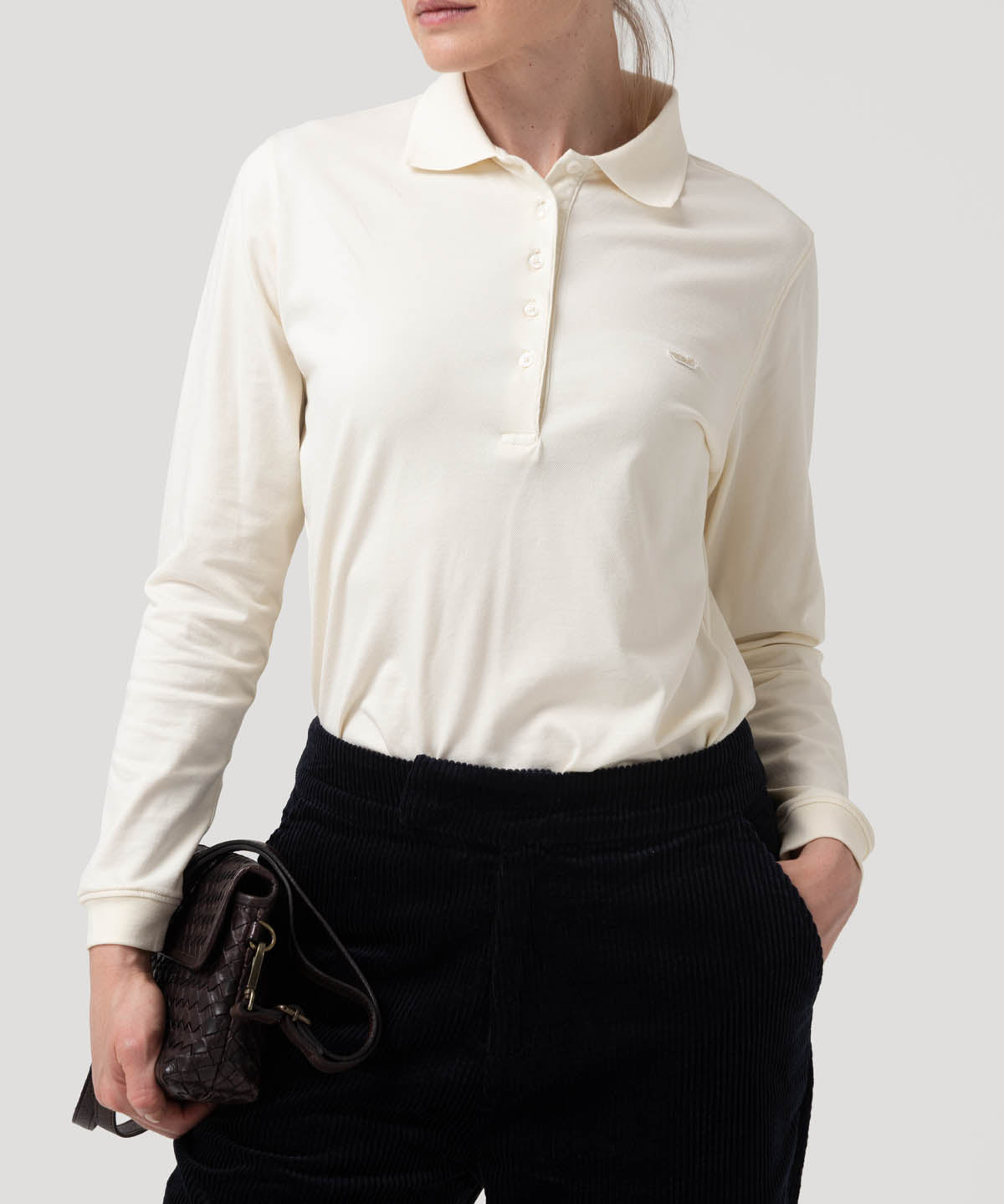 Polera Algodón Mujer Godwin Blanco Rockford