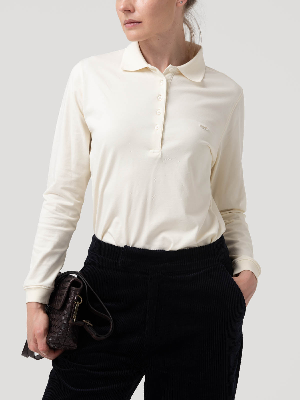 Polera Algodón Mujer Godwin Blanco Rockford