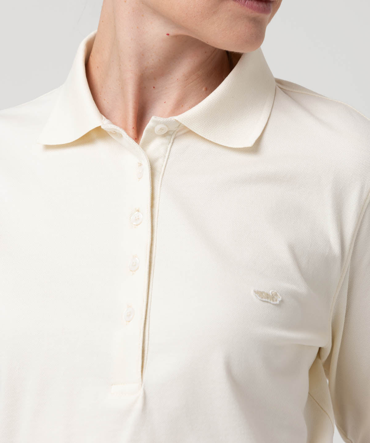 Polera Algodón Mujer Godwin Blanco Rockford
