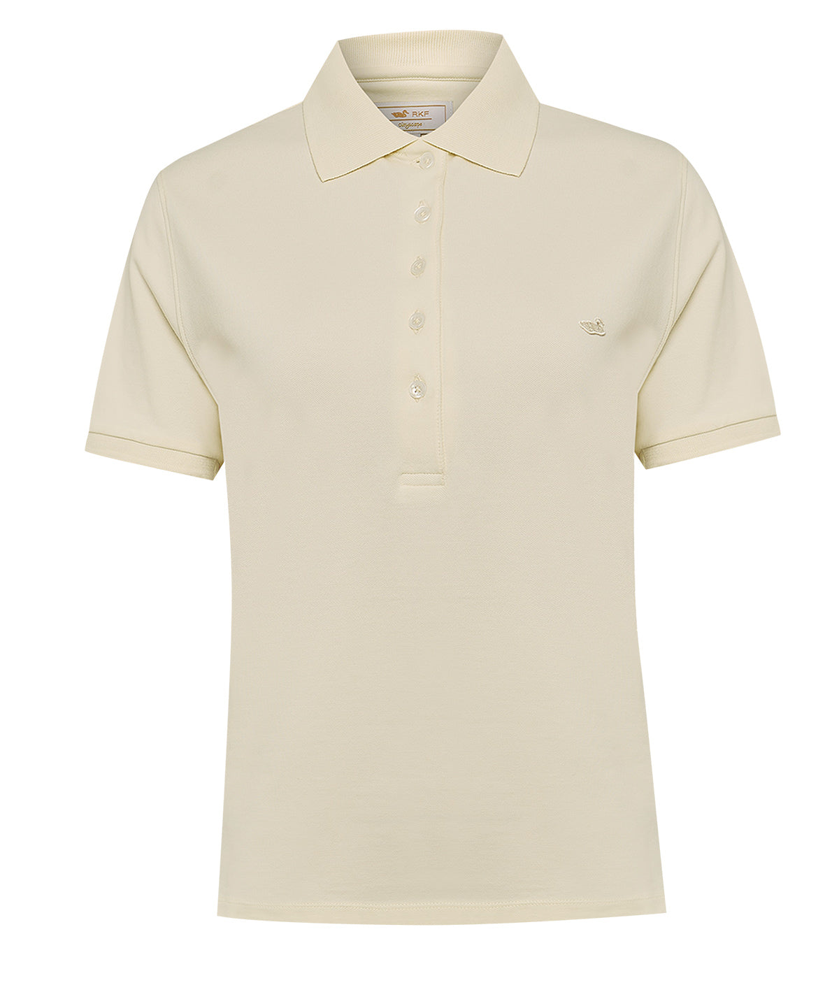 Polera Algodón Pima Mujer Sandie Beige Rockford