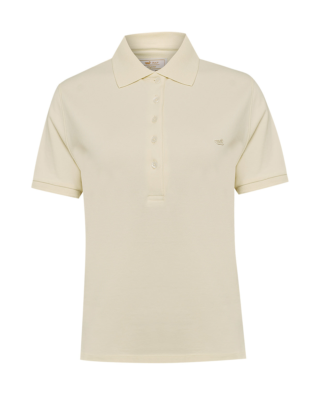 Polera Algodón Pima Mujer Sandie Beige Rockford