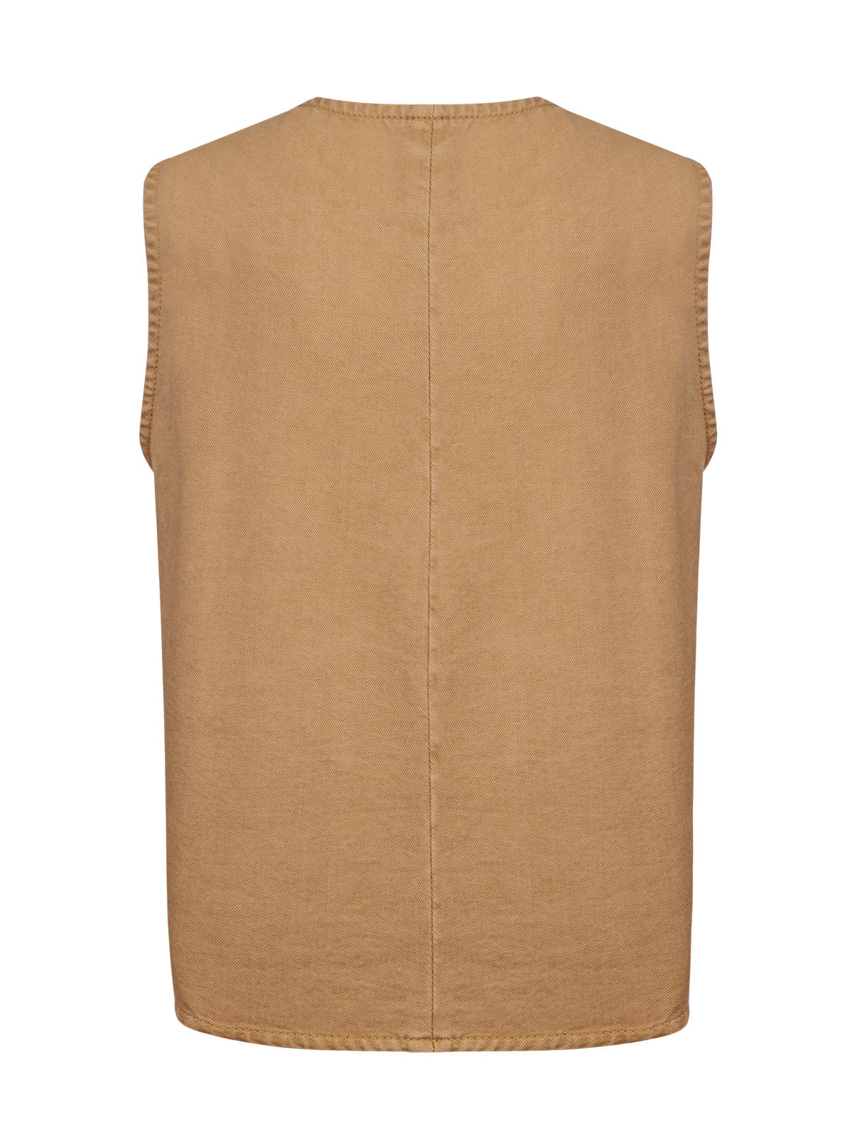Blusa Algodón Orgánico Mujer Boravest Café Rockford