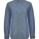 Blusa Algodón Mujer Moroco Azul Rockford