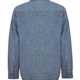 Blusa Algodón Mujer Moroco Azul Rockford