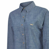 Blusa Algodón Mujer Moroco Azul Rockford