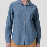 Blusa Algodón Mujer Moroco Azul Rockford