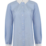 Blusa Algodón Mujer Melia Celeste Rockford