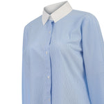 Blusa Algodón Mujer Melia Celeste Rockford