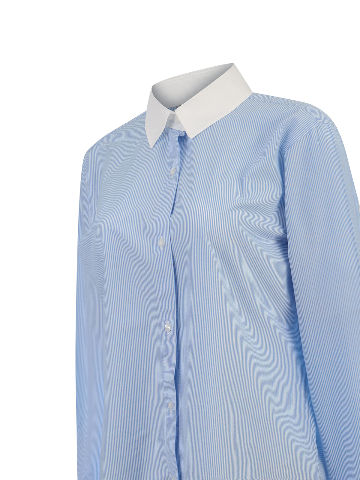 Blusa Algodón Mujer Melia Celeste Rockford