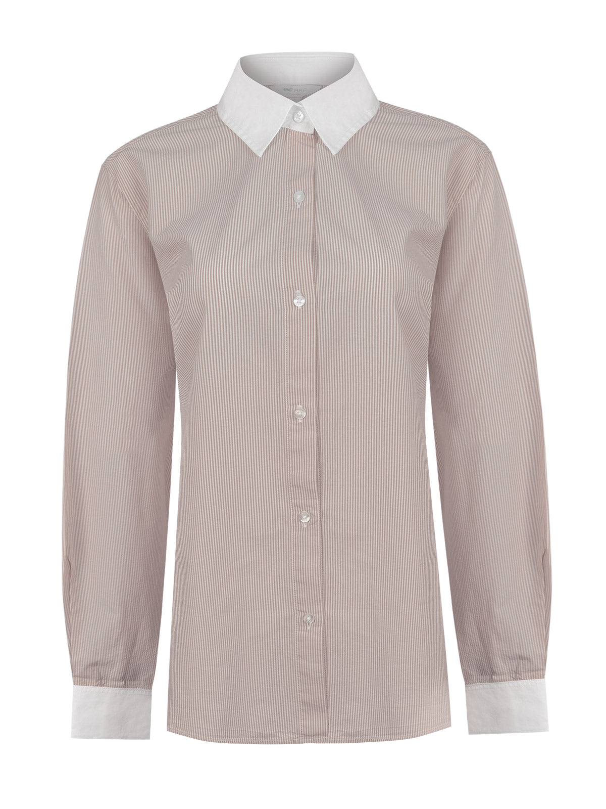 Blusa Algodón Mujer Melia Café Rockford