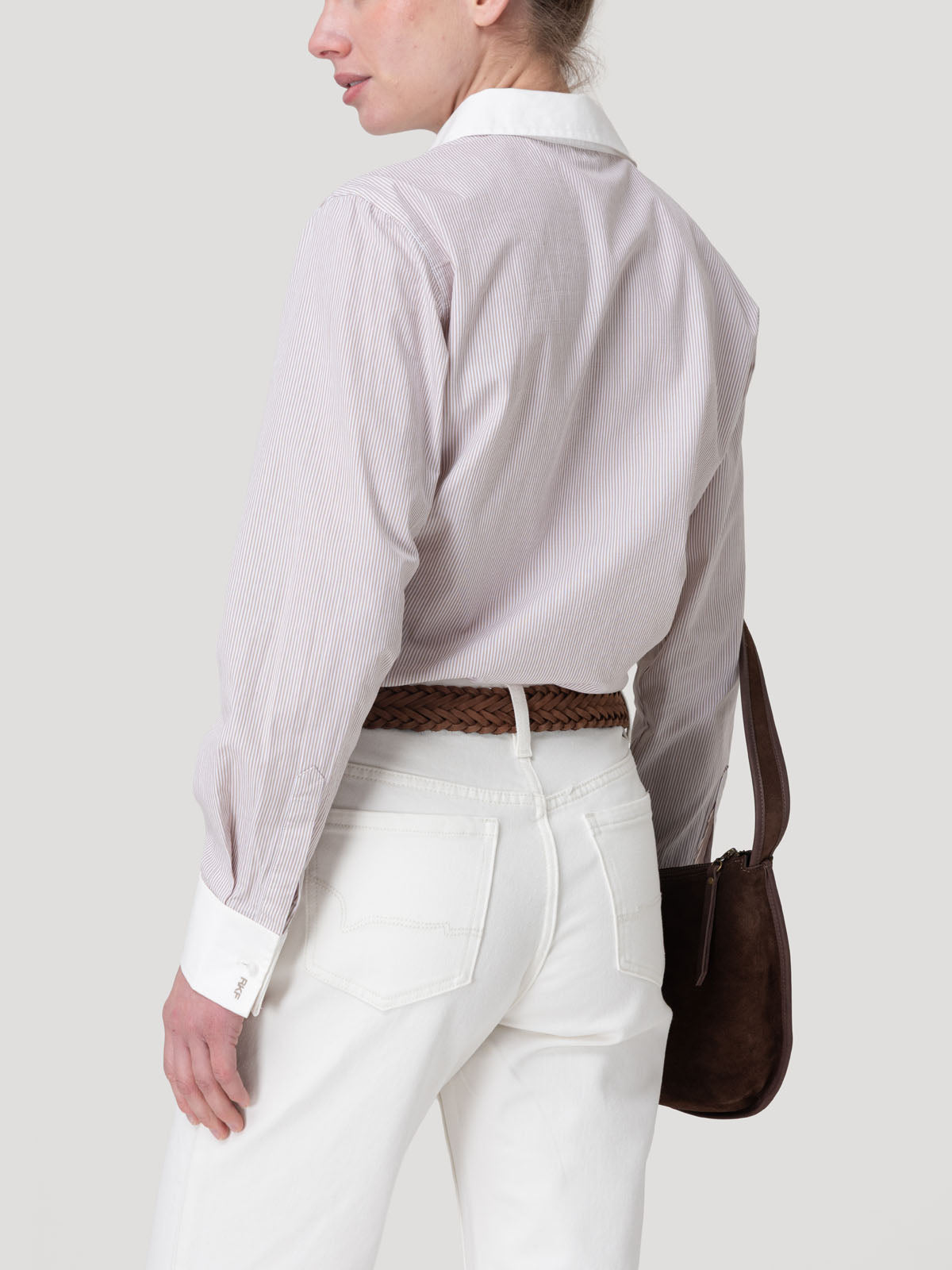 Blusa Algodón Mujer Melia Café Rockford