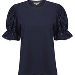 Polera Fibras Naturales Mujer Verbena Azul Rockford
