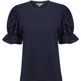 Polera Fibras Naturales Mujer Verbena Azul Rockford