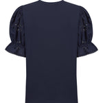 Polera Fibras Naturales Mujer Verbena Azul Rockford