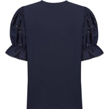 Polera Fibras Naturales Mujer Verbena Azul Rockford