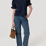Polera Fibras Naturales Mujer Verbena Azul Rockford