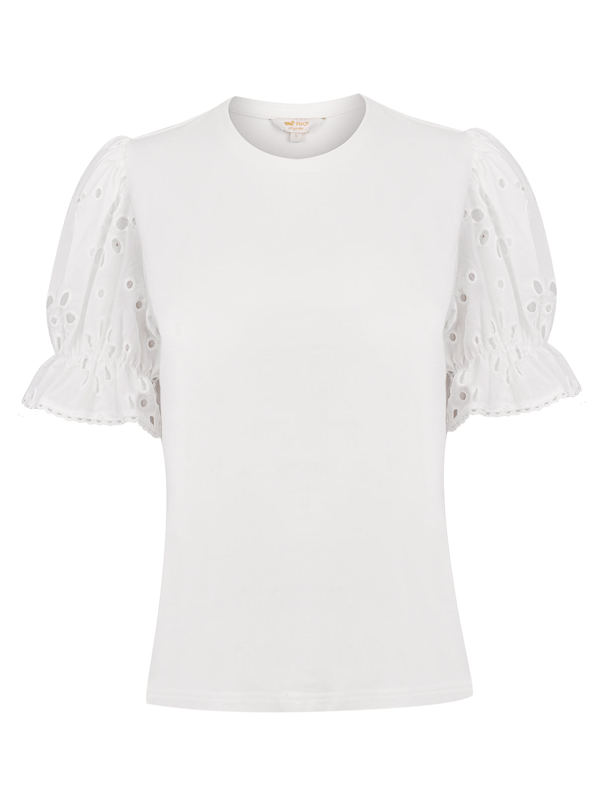 Polera Fibras Naturales Mujer Verbena Blanco Rockford