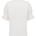 Polera Fibras Naturales Mujer Verbena Blanco Rockford