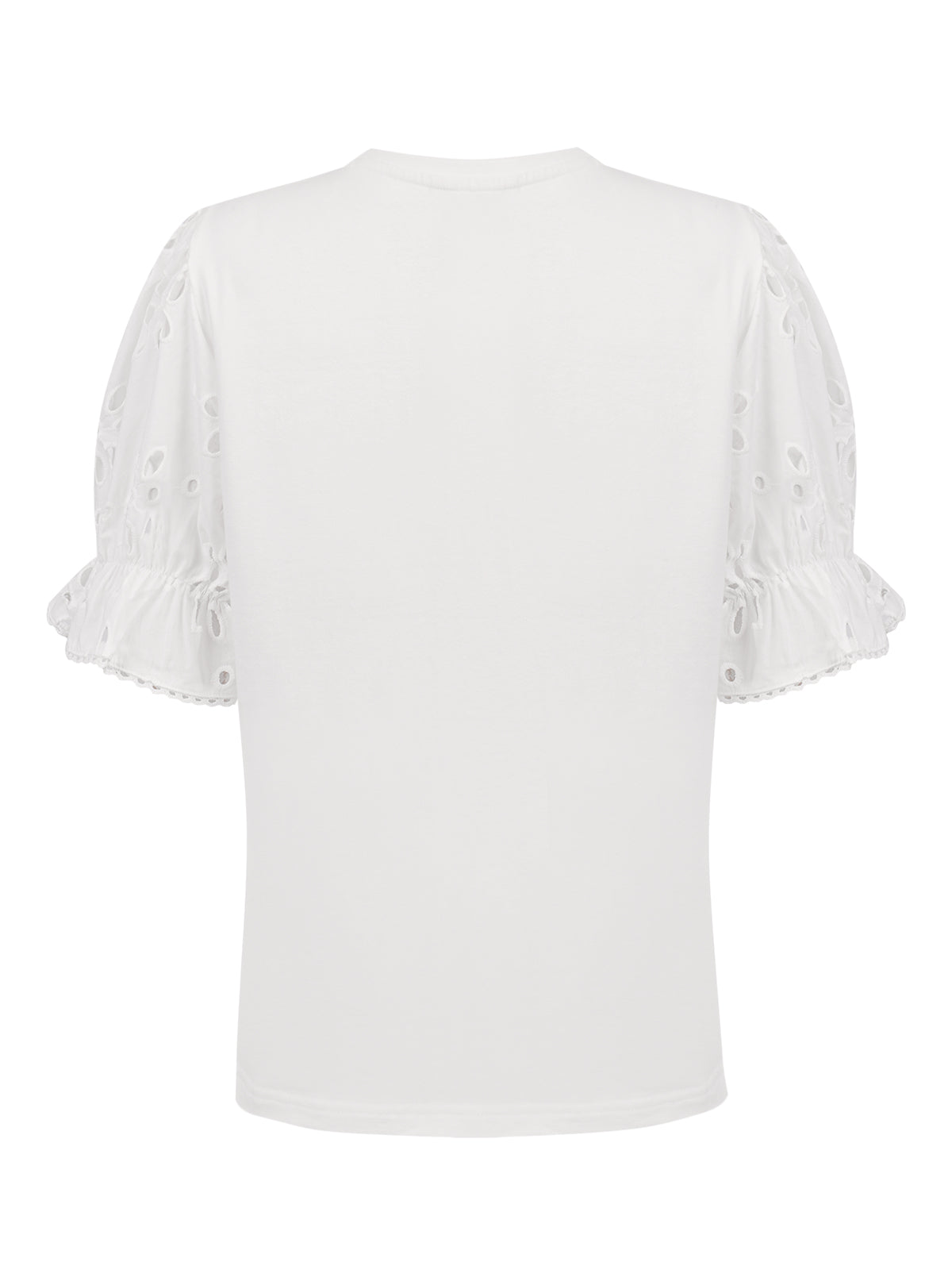 Polera Fibras Naturales Mujer Verbena Blanco Rockford