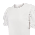 Polera Fibras Naturales Mujer Verbena Blanco Rockford