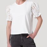 Polera Fibras Naturales Mujer Verbena Blanco Rockford