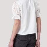 Polera Fibras Naturales Mujer Verbena Blanco Rockford