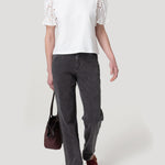 Polera Fibras Naturales Mujer Verbena Blanco Rockford