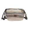 Cartera Algodon Organico Mujer Crochet Samba Cross Beige Rockford