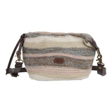 Cartera Algodon Organico Mujer Crochet Samba Cross Beige Rockford