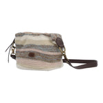 Cartera Algodon Organico Mujer Crochet Samba Cross Beige Rockford