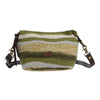Cartera Algodon Organico Mujer Crochet Samba Cross Verde Rockford
